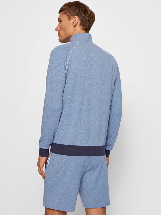 Felpa Mix&Match Jacket Z 50379013 Blu Regular Fit