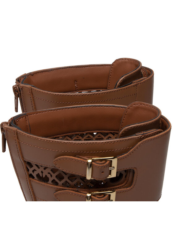 PINKO PINKO Auliniai batai Noemi Stivale PE 22 BLKS1 1H212D Y87W Ruda