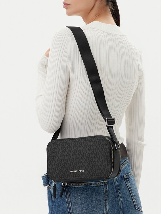 MICHAEL Michael Kors MICHAEL Michael Kors Мъжка чантичка Hudson 33S5LHDM5B Черен