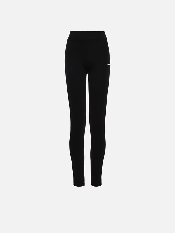 La Mania La Mania Legginsy MELL Czarny Basic Fit