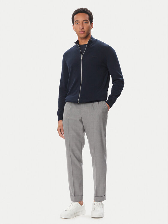 HUGO HUGO Kardigan San Jacomo-C 50553606 Granatowy Slim Fit