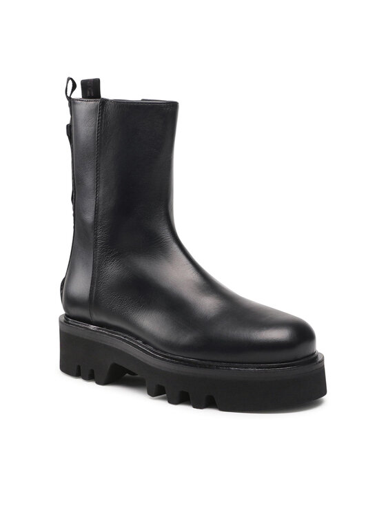 Furla Furla Schnürstiefeletten Rita YE63FRI-BX0272-O6000-1-019-20-AL Schwarz