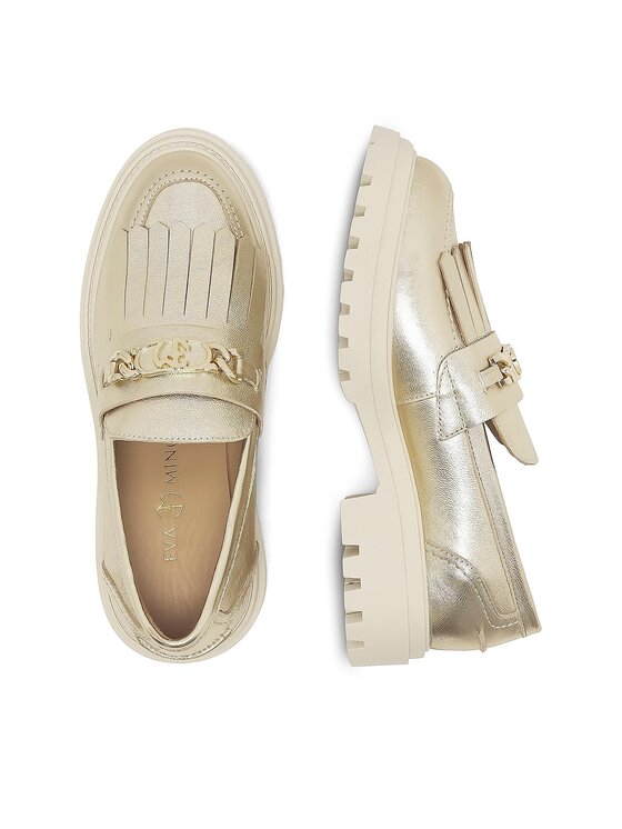 Eva Minge Eva Minge Loafers ANGE-1018 Auriu