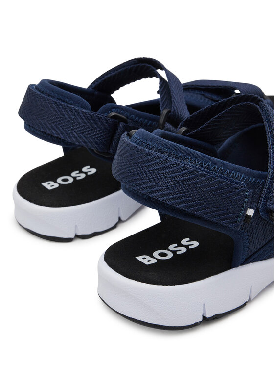 BOSS BOSS Sandały J51654 S Granatowy