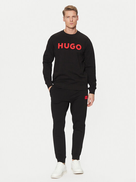 HUGO Hugo Spodnie dresowe Doak212 50447963 Czarny Regular Fit