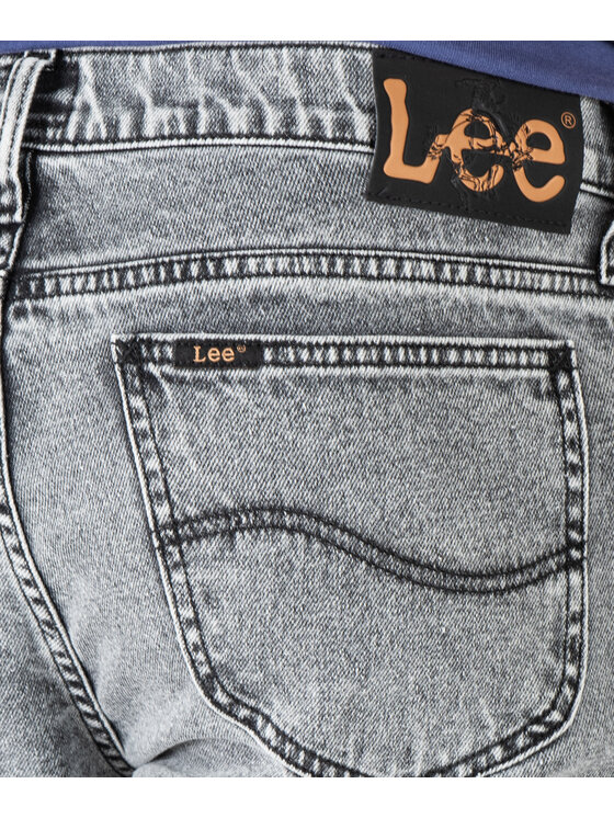 Lee Lee Jeansy L701ORGX 112321980 Szary Slim Fit