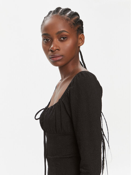 HUGO HUGO Rochie de zi Navenda 50508645 Negru Regular Fit