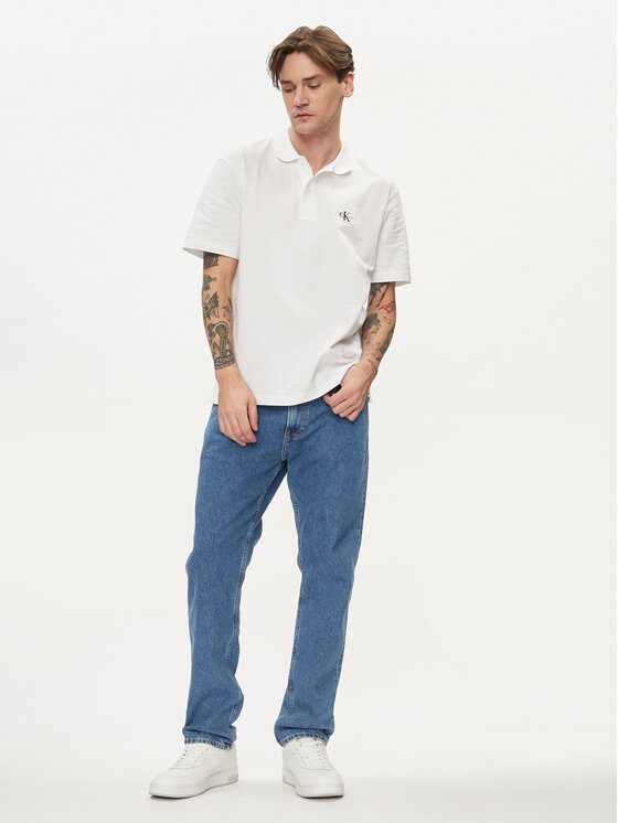 Calvin Klein Jeans Calvin Klein Jeans Traperice Authentic J30J324814 Plava Straight Fit