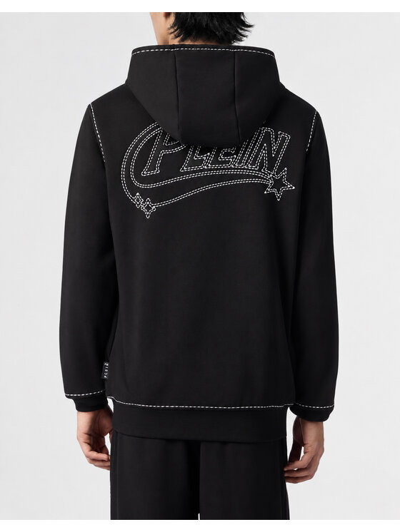 PHILIPP PLEIN PHILIPP PLEIN Felpa 31118 Nero Athletic Fit