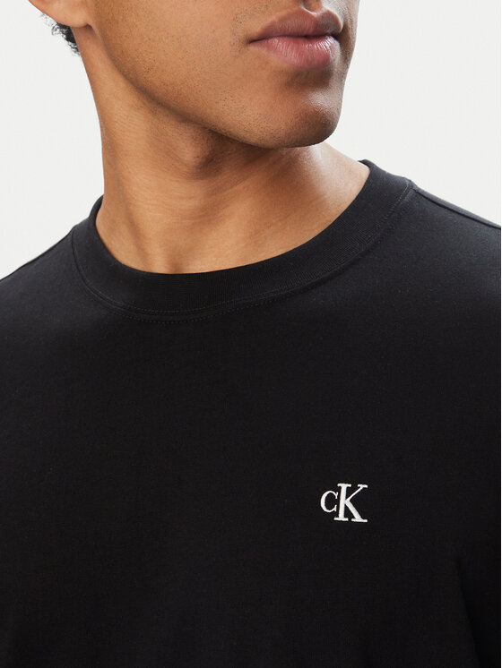 Calvin Klein Jeans Calvin Klein Jeans Тениска с дълъг ръкав Easy LV04RD247G Черен Regular Fit