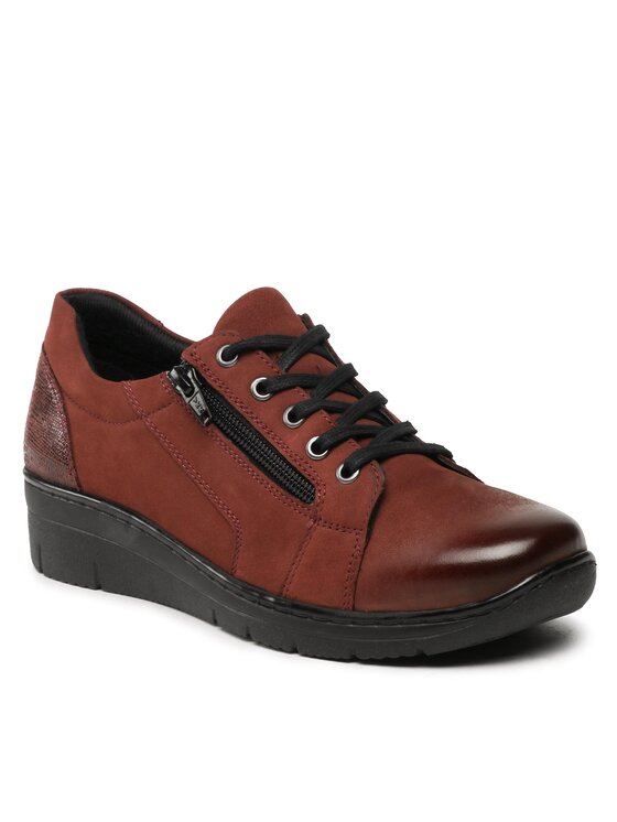 Go Soft Go Soft Halbschuhe WI23-REBECA-17 Dunkelrot