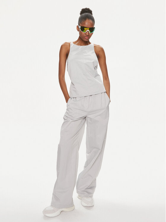 Calvin Klein Jeans Calvin Klein Jeans топ Parachute J20J223131 Сив Relaxed Fit