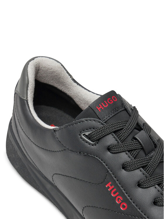 HUGO Hugo Sneakersy Riven Tenn punyl 50523439 Czarny