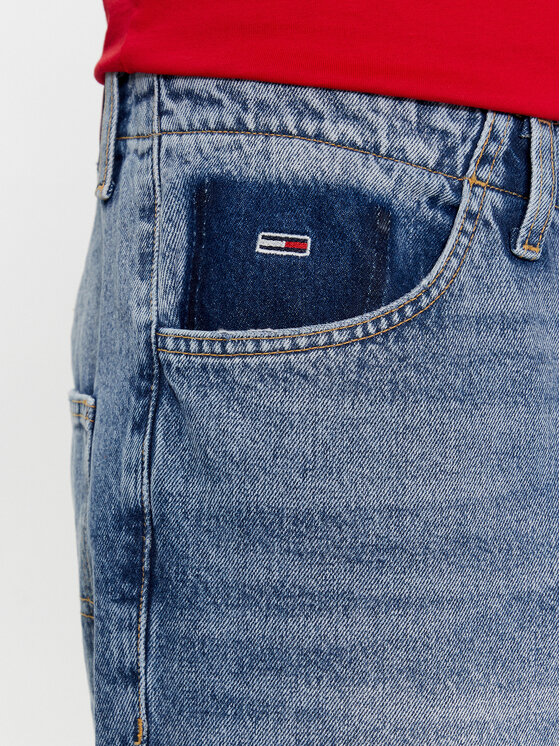 Tommy Jeans Tommy Jeans Jeansy Aiden Baggy Tapered Cargo Ah7032 DM0DM18083 Niebieski Regular Fit
