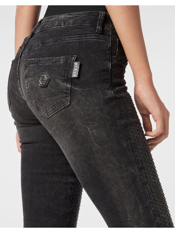 PHILIPP PLEIN PHILIPP PLEIN Jeggins 21707 Světle modrá