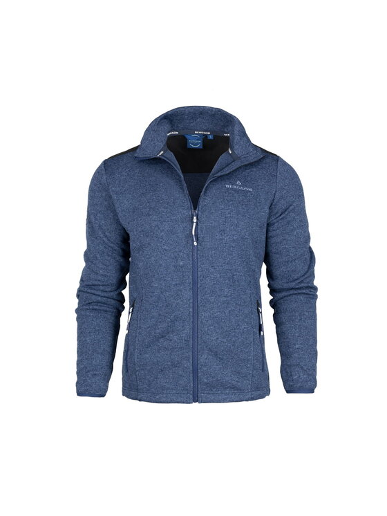 Bergson Bergson Bluza TACK WP Navy Mateusz Kusznierewicz Granatowy Regular Fit