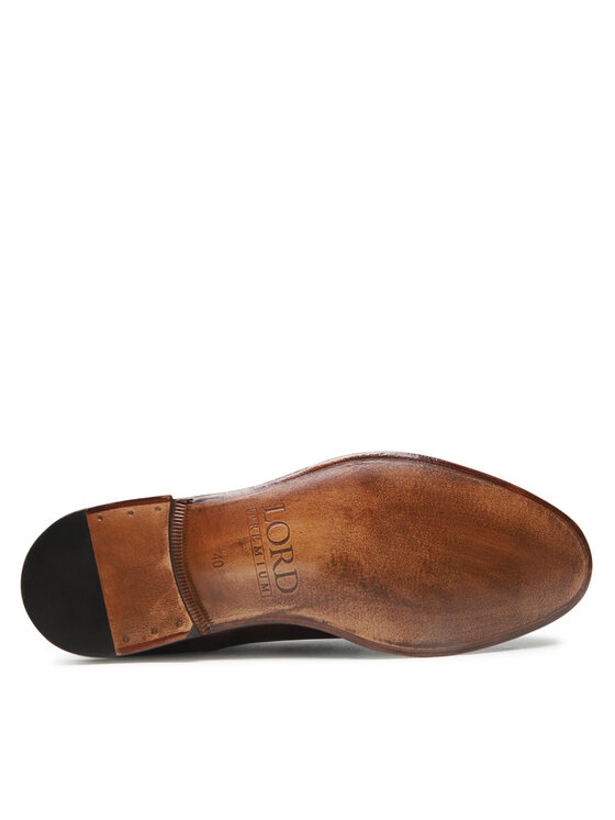 Lord Premium Lord Premium Polobotky Double Monks 5502 Hnědá