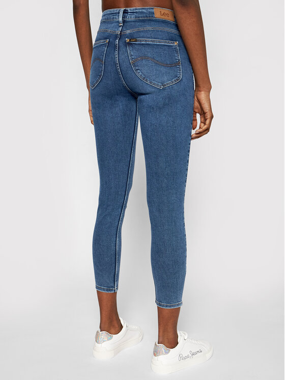 Lee Lee Teksad Scarlett L31BNCXY 112107039 Tumesinine Skinny Fit