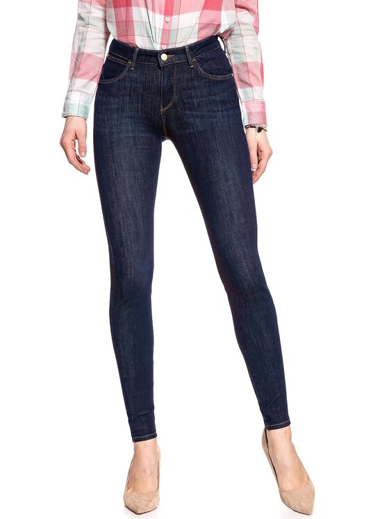 Wrangler Wrangler Jeans SUPER SKINNY Blu Skinny Fit