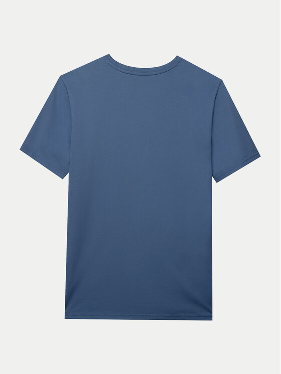 4F 4F Marškinėliai 4FWSS24TTSHM1154 Mėlyna Regular Fit