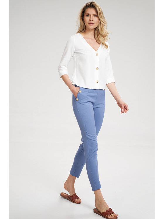 FIGL FIGLFIGL Blusa M699 Bianco Regular Fit