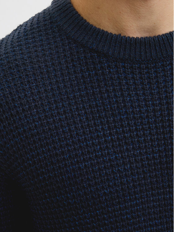 Jack & Jones Jack & Jones Sweater Global 12287594 Sötétkék Regular Fit