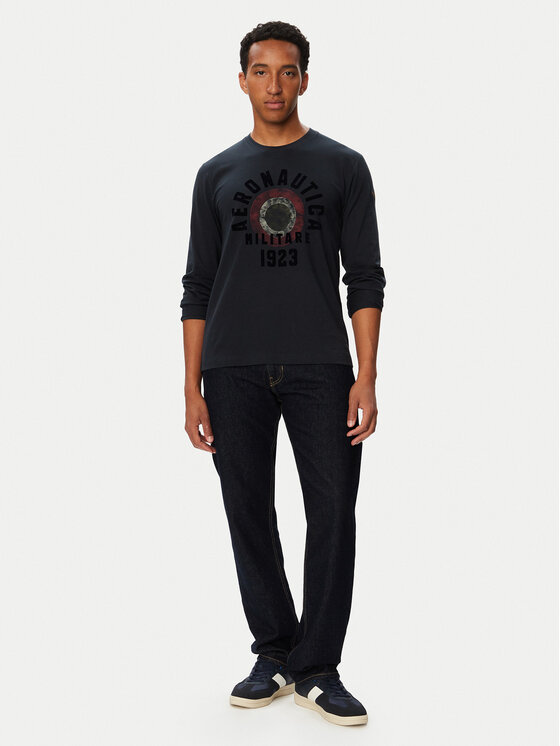 Aeronautica Militare Aeronautica Militare Longsleeve 262TS2570UJ00641 Σκούρο μπλε Regular Fit