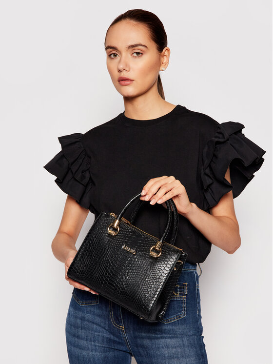 Liu jo satchel double zip top