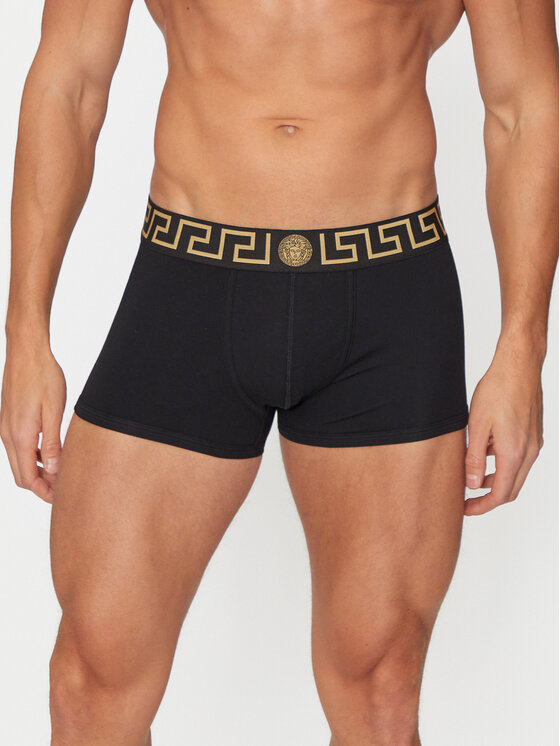 Versace Versace Σετ μποξεράκια 3 τμχ AU10326 1A10011 Μαύρο