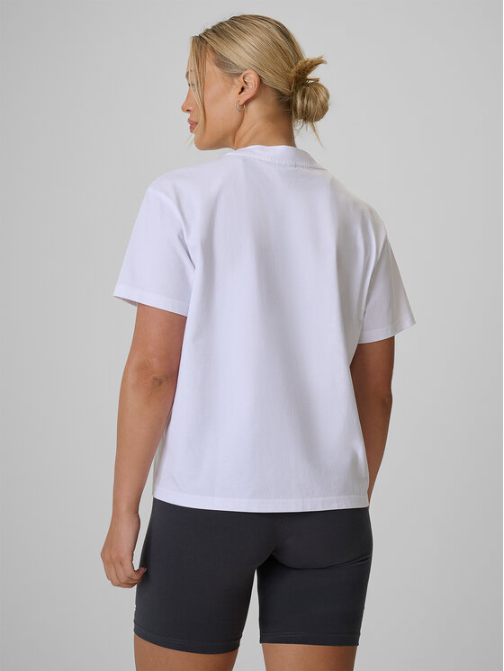 4F 4F T-Shirt FOB SUMMER Biały Loose Fit