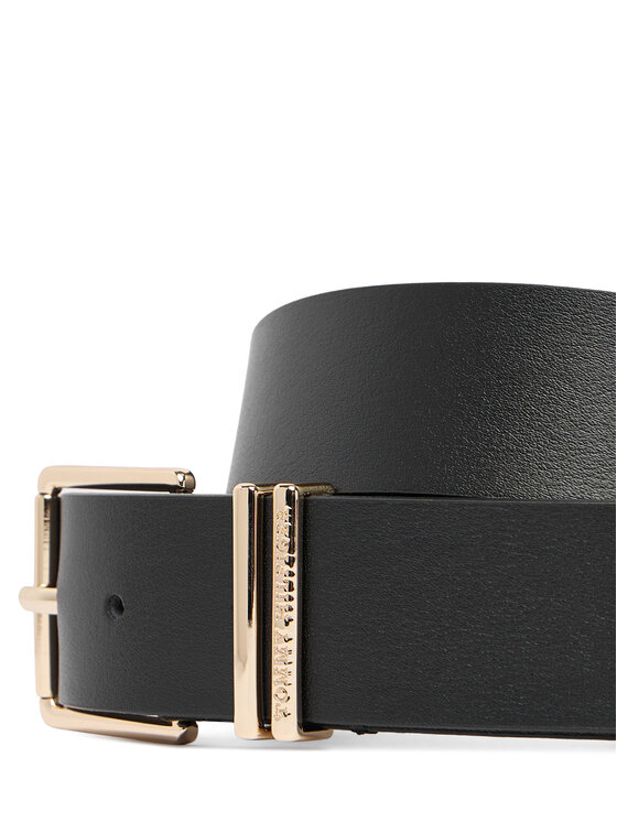 Tommy Hilfiger Tommy Hilfiger Diržas Th Square 3.5 AW0AW18919 Juoda