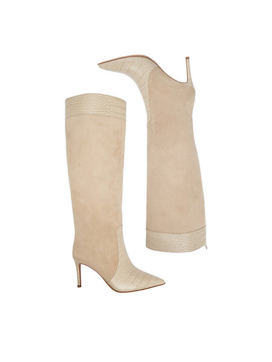 Eva Minge Eva Minge Stiefel EO-DANA-GLC6020-16.5-361 Beige