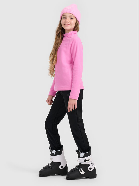 4F 4F Spodnie narciarskie SKI CLASSIC Czarny Slim Fit