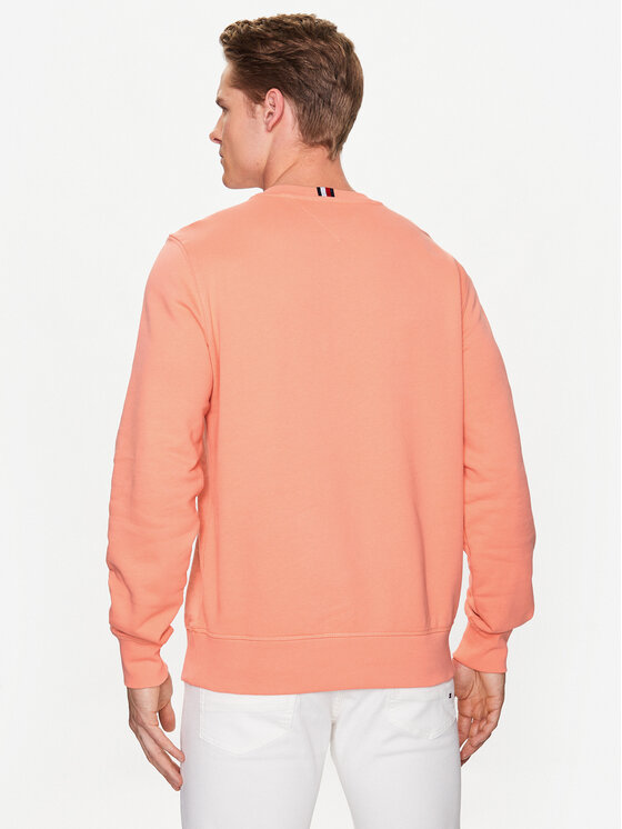 Peach tommy hilfiger sweatshirt sales