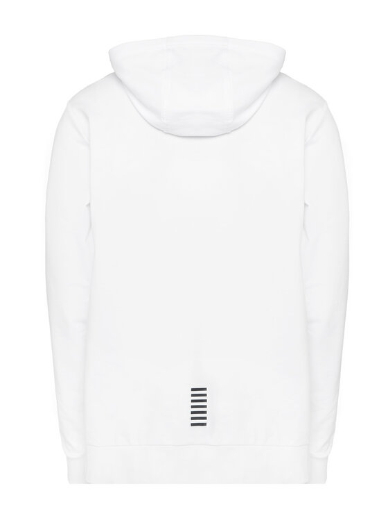EA7 Emporio Armani EA7 Emporio Armani Суитшърт 8NPM04 PJ05Z 1100 Бял Regular Fit