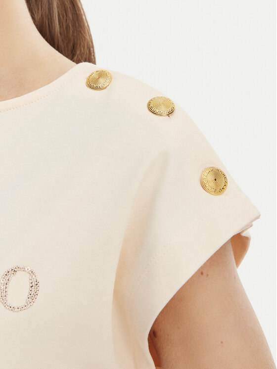 Marciano Guess Marciano Guess Футболка G6GI04 K3505 Écru Regular Fit