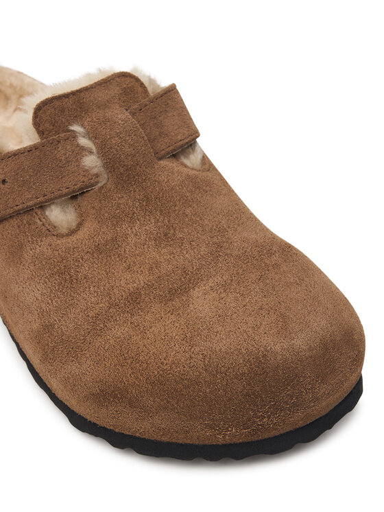 Birkenstock Birkenstock Šlepetės Boston Shearling 1032440 Ruda
