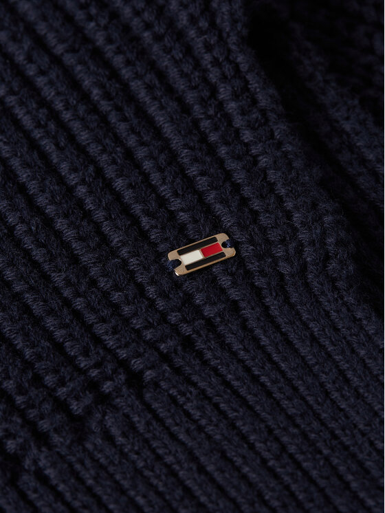 Tommy Hilfiger Tommy Hilfiger Sweater WW0WW39002 Sötétkék Regular Fit