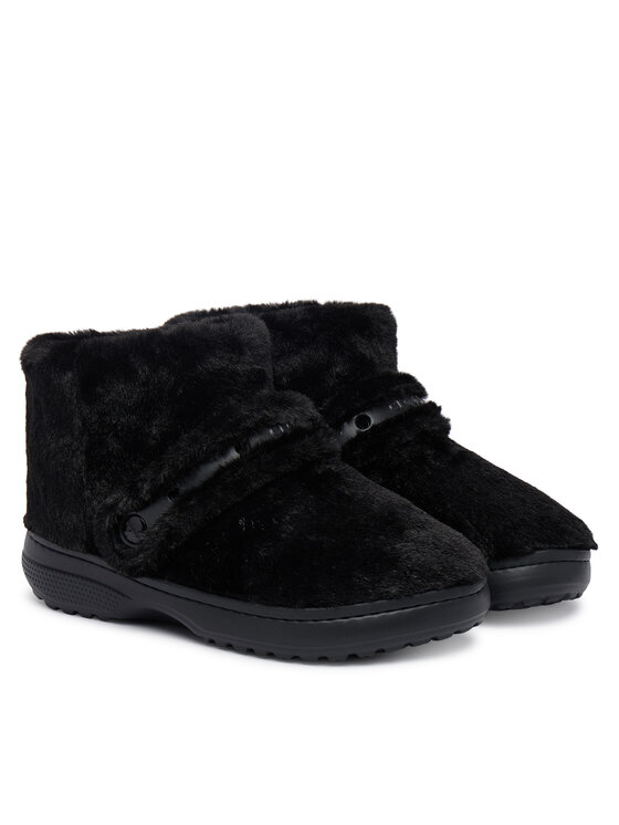 Crocs Crocs Пантофи Classic Unfurgettable Boot 211743 Черен