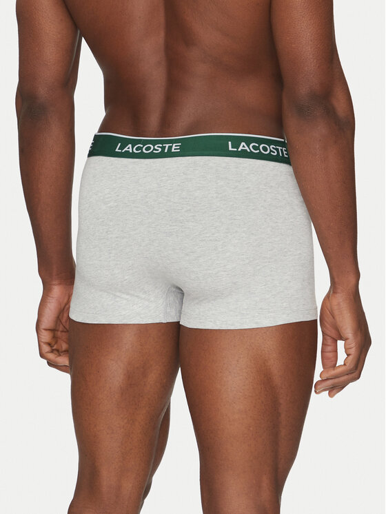 Lacoste Lacoste Набір з 3 пар боксерів 5H1297 Сірий