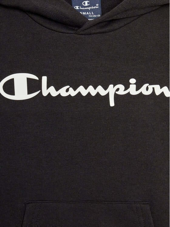 Champion Champion Bluza 306277 Czarny Regular Fit