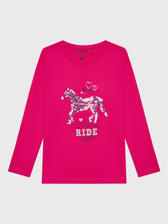 Blue Seven Blue Seven Bluse 750692 Rosa Regular Fit