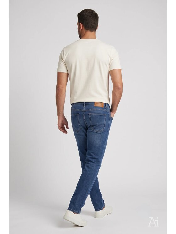 Cross Jeans Cross Jeans Jeansy E 185-260 Niebieski Slim Fit