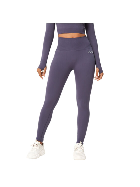 Yeaz Yeaz Legginsy LEGEND Fioletowy Slim Fit