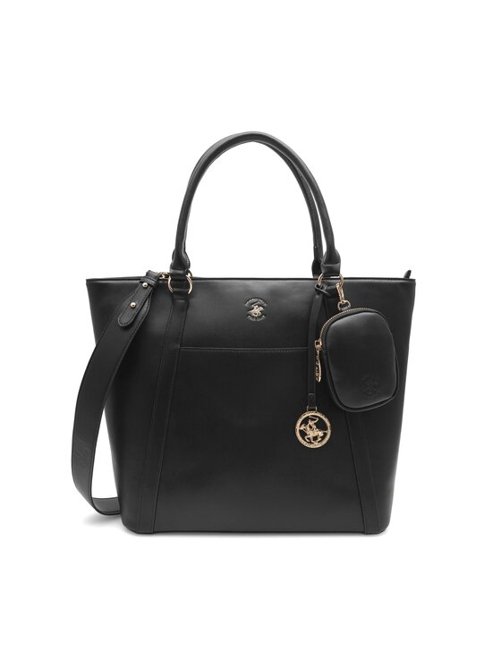 Beverly Hills Polo Club Torebka BHPCL-08-AW23-HP Czarny | Modivo.pl