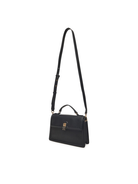 Tommy Hilfiger Tommy Hilfiger Torbica Th Eternity Mini Satchel AW0AW17176 Crna