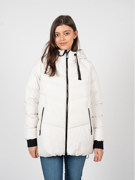 Geox Geox Kurtka przejściowa W2628N T2941 Biały Regular Fit