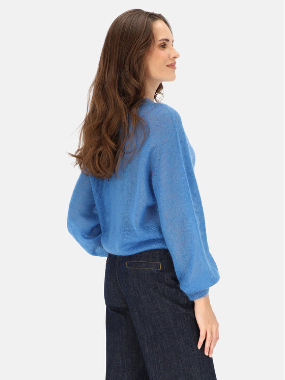 L’AF L’AF Sweter Kora Niebieski Reglan Fit