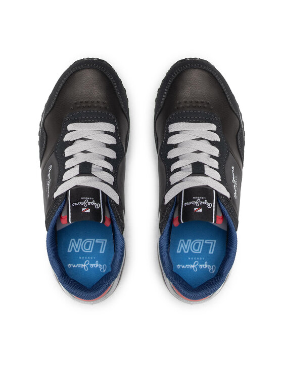 Pepe Jeans Pepe Jeans Sneakersy London One Cover B PBS30538 Czarny