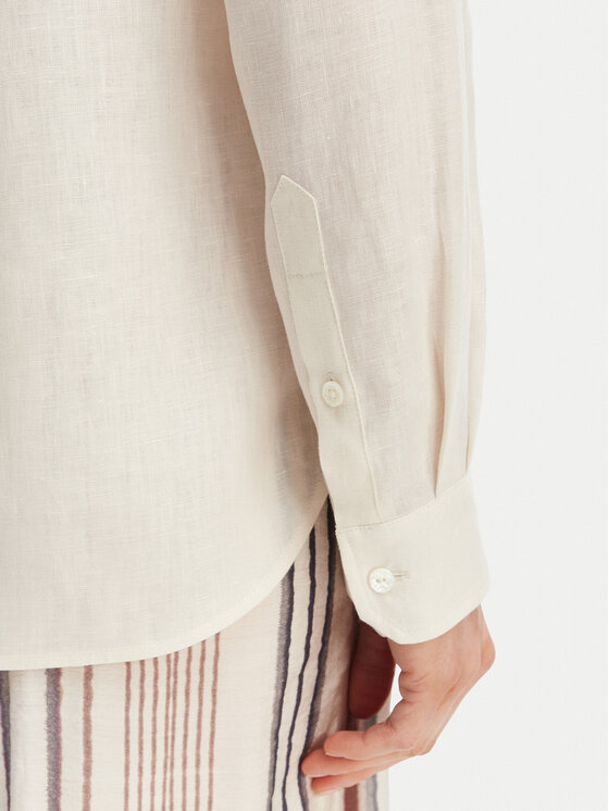 Weekend Max Mara Weekend Max Mara Camicia Werner 2615111072 Écru Regular Fit
